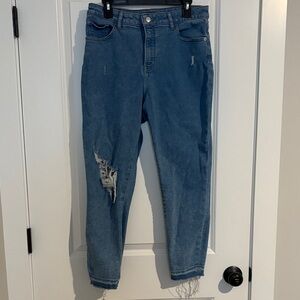 Express Curvy Skinny High Rise Jeans